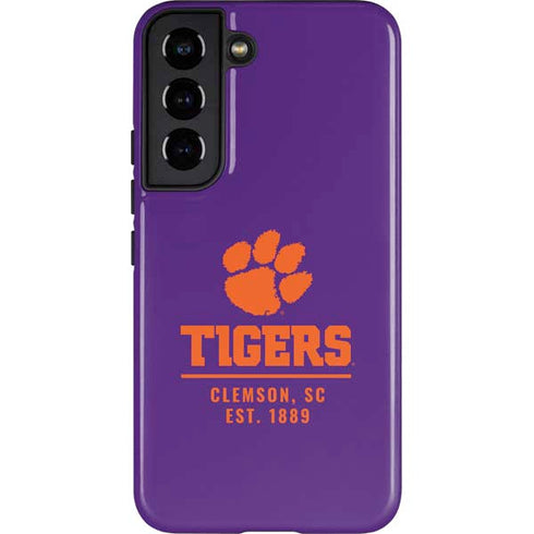 Clemson University Tigers Est 1889 Galaxy S22 Pro Case