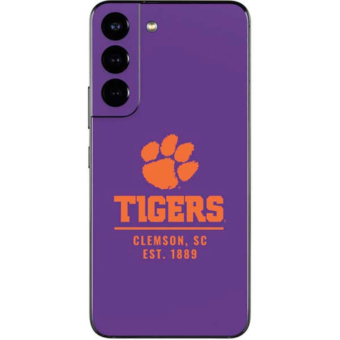 Clemson University Tigers Est 1889 Galaxy S22 Skin