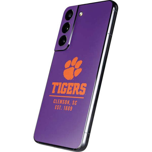 Clemson University Tigers Est 1889 Galaxy S22 Skin