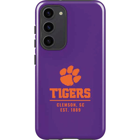 Clemson University Tigers Est 1889 Galaxy S23 Plus Pro Case