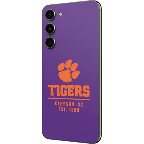 Clemson University Tigers Est 1889 Galaxy S23 Plus Skin