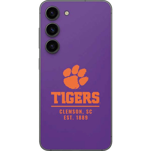 Clemson University Tigers Est 1889 Galaxy S23 Skin