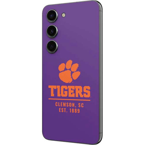 Clemson University Tigers Est 1889 Galaxy S23 Skin