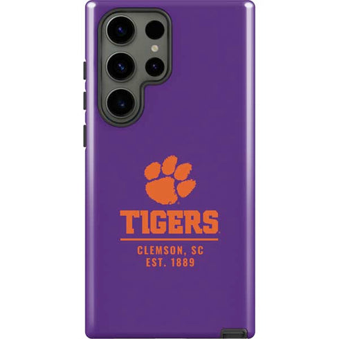 Clemson University Tigers Est 1889 Galaxy S23 Ultra Pro Case