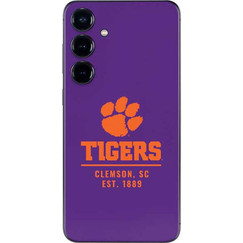 Clemson University Tigers Est 1889 Galaxy S24 Plus Skin