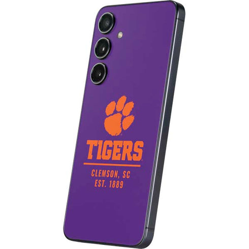 Clemson University Tigers Est 1889 Galaxy S24 Plus Skin