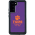 Clemson University Tigers Est 1889 Galaxy S24 Plus Waterproof Case