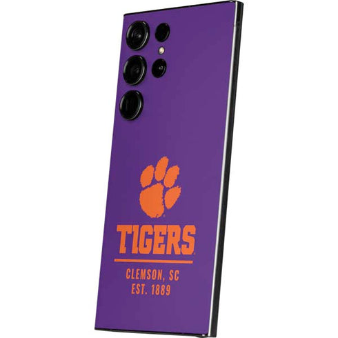 Clemson University Tigers Est 1889 Galaxy S24 Ultra Skin