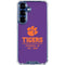 Clemson University Tigers Est 1889 Galaxy S25 Clear Case