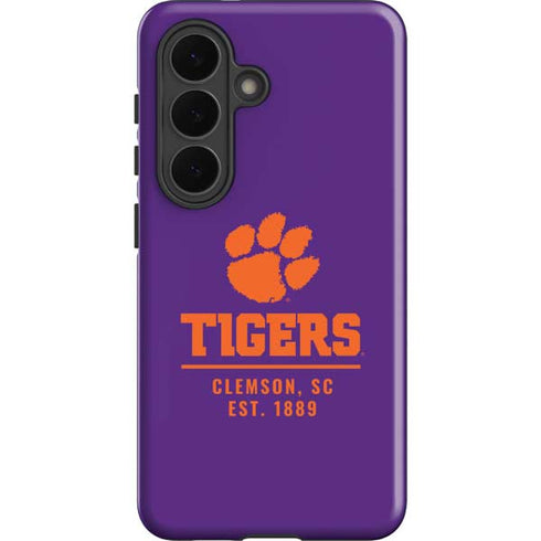 Clemson University Tigers Est 1889 Galaxy S26 Impact Case