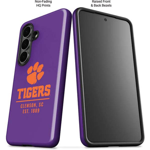 Clemson University Tigers Est 1889 Galaxy S26 Impact Case