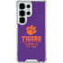 Clemson University Tigers Est 1889 Galaxy S26 Ultra Clear Case