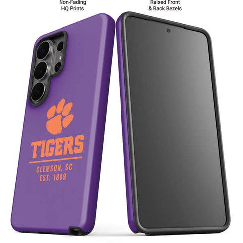 Clemson University Tigers Est 1889 Galaxy S26 Ultra Impact Case