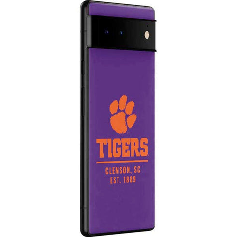 Clemson University Tigers Est 1889 Google Pixel 6 Pro Skin