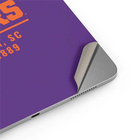 Clemson University Tigers Est 1889 Apple iPad Air Skin