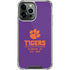 Clemson University Tigers Est 1889 iPhone 13 Pro Max Clear Case