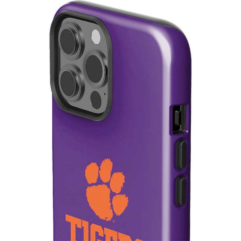 Clemson University Tigers Est 1889 iPhone 13 Pro Max Impact Case