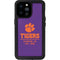 Clemson University Tigers Est 1889 iPhone 14 Pro Max Waterproof Case