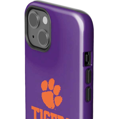 Clemson University Tigers Est 1889 iPhone 15 Impact Case