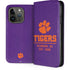 Clemson University Tigers Est 1889 iPhone 15 Pro Folio Case