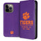 Clemson University Tigers Est 1889 iPhone 15 Pro Max Folio Case