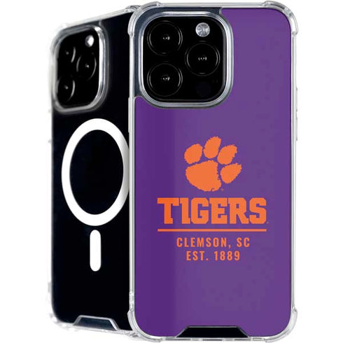 Clemson University Tigers Est 1889 iPhone 16 Pro Max MagSafe Case