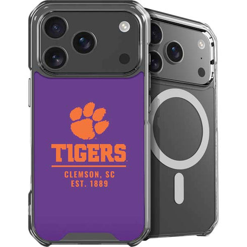 Clemson University Tigers Est 1889 iPhone 18 Pro MagSafe Case