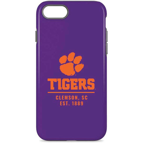 Clemson University Tigers Est 1889 iPhone Cases