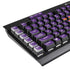 Clemson University Tigers Est 1889 K95 RGB PLATINUM Mechanical Gaming Keyboard Skin