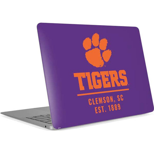 Clemson University Tigers Est 1889 Apple MacBook Air Skin