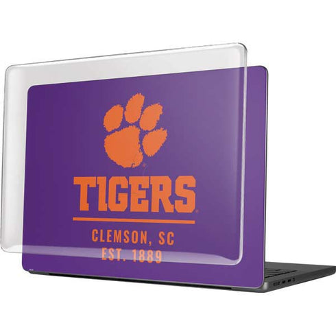 Clemson University Tigers Est 1889 MacBook Pro 14in (2021-24) Case plus Skin