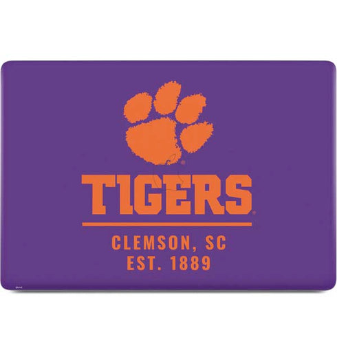 Clemson University Tigers Est 1889 MacBook Skins