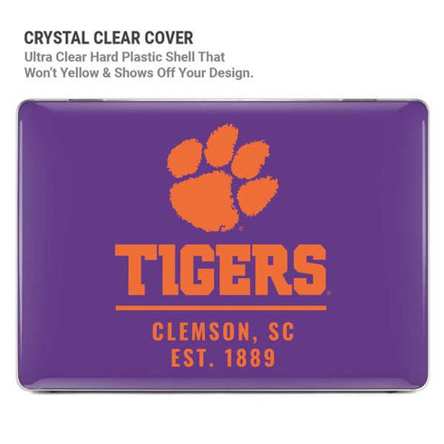 Clemson University Tigers Est 1889 MacBook Pro 16in (2019-20) Case plus Skin