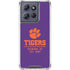 Clemson University Tigers Est 1889 Moto G 5G (2025) Clear Case