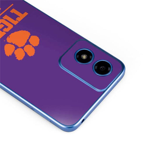 Clemson University Tigers Est 1889 Moto G Play 4G (2024) Skin