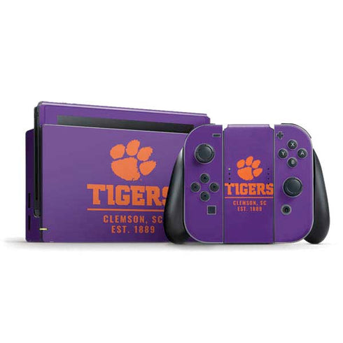 Clemson University Tigers Est 1889 Nintendo Skins