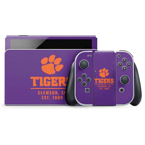 Clemson University Tigers Est 1889 Nintendo Skins