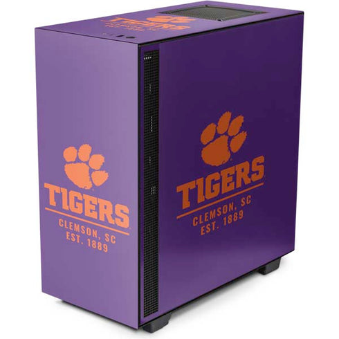 Clemson University Tigers Est 1889 NZXT H510 Compact ATX Mid-Tower Case Skin