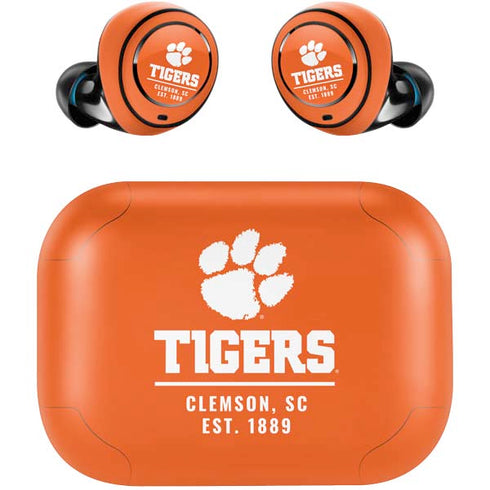 Clemson University Tigers Est 1889 Orange Amazon Echo Buds Skin