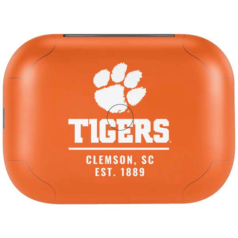 Clemson University Tigers Est 1889 Orange Amazon Echo Buds Skin