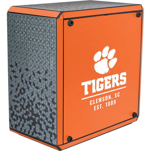 Clemson University Tigers Est 1889 Orange Cooler Master MasterBox Q300L Mini Tower Skin