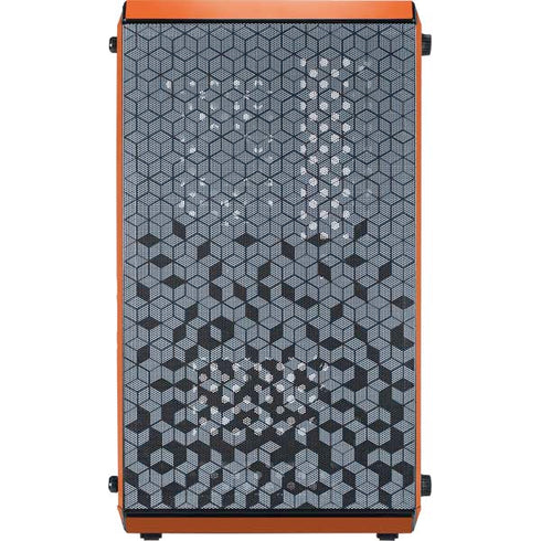 Clemson University Tigers Est 1889 Orange Cooler Master MasterBox Q300L Mini Tower Skin