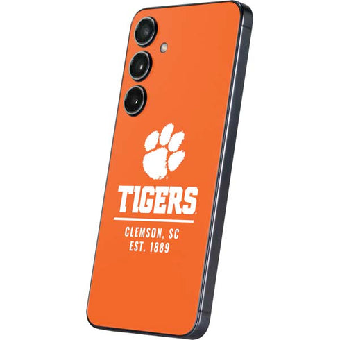 Clemson University Tigers Est 1889 Orange Galaxy A16 5G Skin