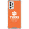 Clemson University Tigers Est 1889 Orange Galaxy A53 5G Clear Case