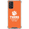 Clemson University Tigers Est 1889 Orange Galaxy A72 5G Clear Case