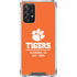 Clemson University Tigers Est 1889 Orange Galaxy A72 5G Clear Case