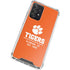 Clemson University Tigers Est 1889 Orange Galaxy A72 5G Clear Case