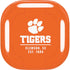 Clemson University Tigers Est 1889 Orange Galaxy Buds Live Skin