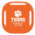 Clemson University Tigers Est 1889 Orange Galaxy Buds Live Skin