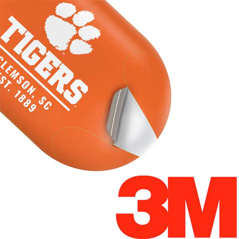 Clemson University Tigers Est 1889 Orange Galaxy Buds Plus Skin